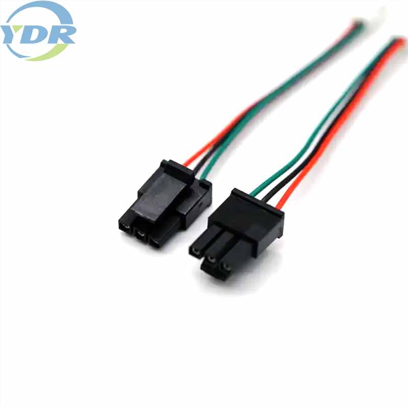 Molex 43645-0300 jungtis Micro-fit 3.0 žingsnis į Molex 1.25 moterišką laidų pynimo laidą